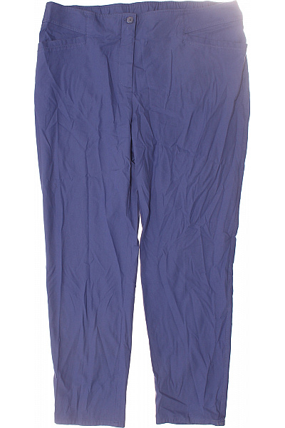 SELECTION Dámské Kalhoty Modré Second hand Vel. 50