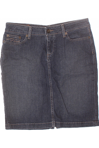 Džínová  Sukně Modrá TOMMY HILFIGER Second hand