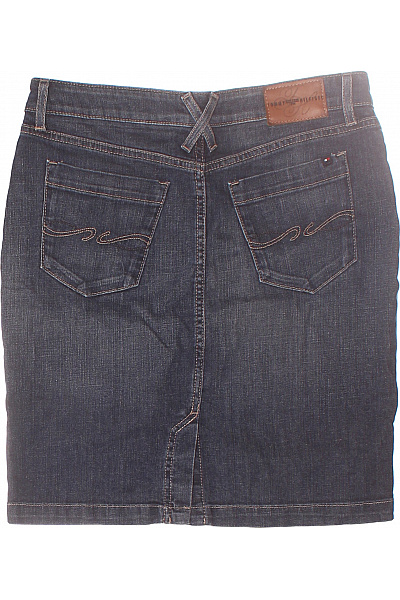 Džínová  Sukně Modrá TOMMY HILFIGER Second hand