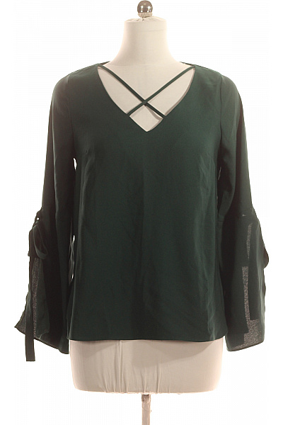 River Island  Halenka Jednobarevná Zelená Vel. 38 | River Island | obrázek 2