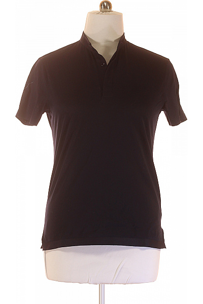 Pánské Tričko s Límečkem Modré ARMANI Vel. L | ARMANI | obrázek 2