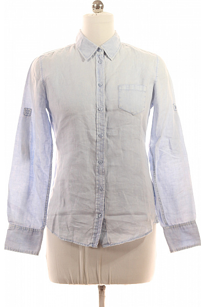 Marc O´Polo Letní Dámská Košile Lněná Modrá Vel. 36 | Marc O´Polo | obrázek 2