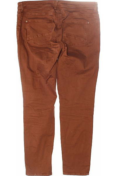 Dámské Kalhoty Rovné Hnědé Cartoon