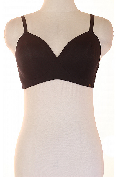Halston Dámská hladká podprsenka černá trojúhelníková spacer Velikost 38B | Halston | obrázek 2