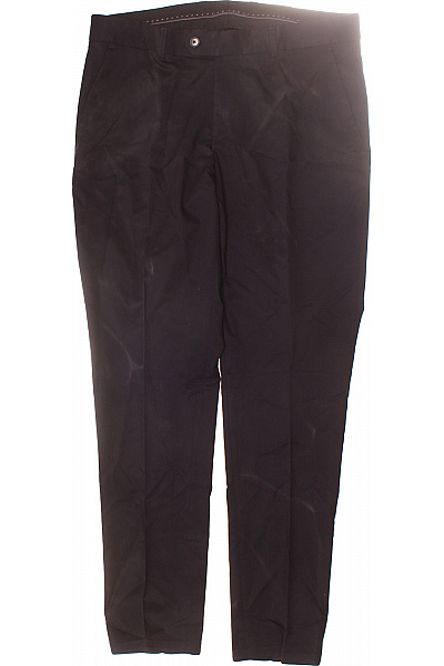 Společenské Pánské Kalhoty Modré Second Hand Vel. 50