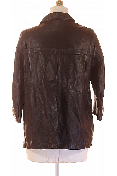 See By Chloe Dámský kožený krátký kabát elegantní moderní s 3/4 rukávy Velikost 42 | See By Chloe | obrázek 3