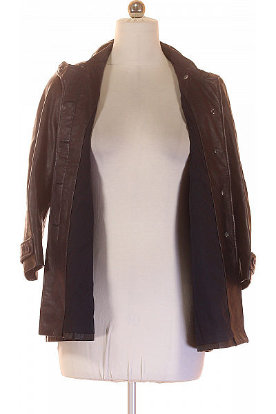 See By Chloe Dámský kožený krátký kabát elegantní moderní s 3/4 rukávy Velikost 42 | See By Chloe | obrázek 4