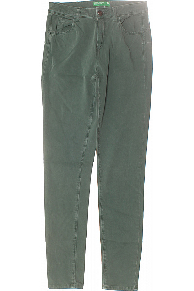 Dámské Kalhoty Zelené Second hand Vel. 26