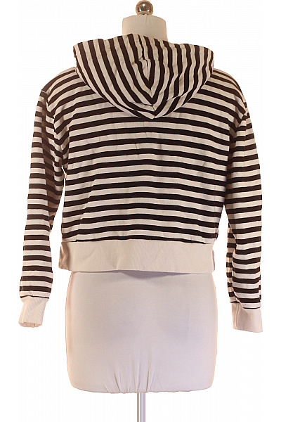 Dámská Mikina Rozepínací Černobílá Vel. 38 | Unimoda | obrázek 3