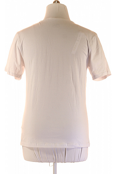 FILA Jednoduché Pánské Tričko Bílé Second hand Vel. XXL | FILA | obrázek 2