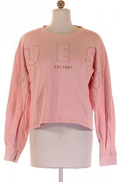 Dámská Mikina Růžová Guess Second hand | Guess | obrázek 2