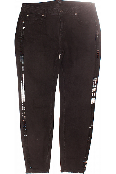 Boyfriend Dámské Džíny Černé Monari