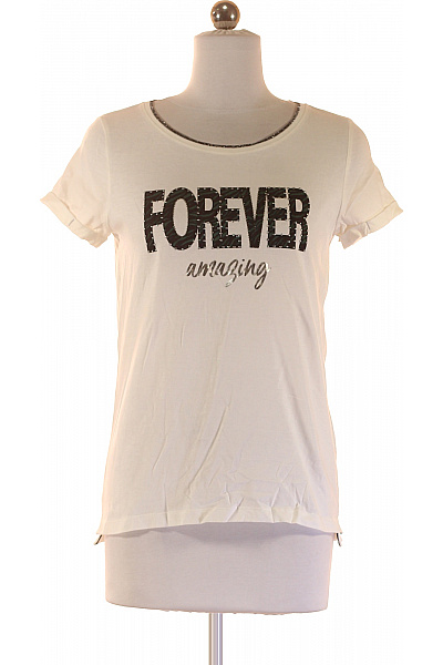 Dámské Tričko s Potiskem Bílé Street One Vel. 34 | Street One | obrázek 2