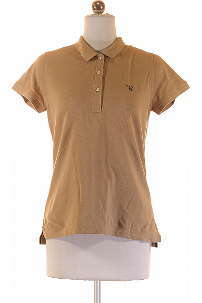 Dámské Polo Tričko Hnědé GANT Vel. M