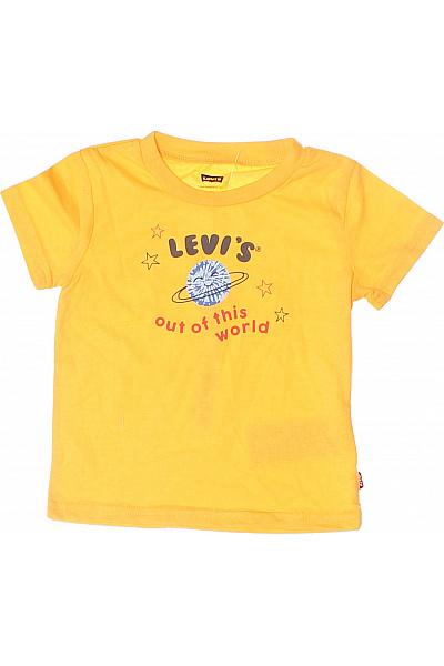 LEVIS Kojenecké Tričko Žlutý