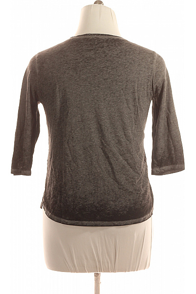 ONLY Dámské Tričko s Potiskem Šedé Vel. L | ONLY | obrázek 3