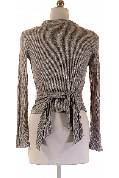 ZARA Jednoduché Dámské Tričko Šedé Vel. S | ZARA | obrázek 3