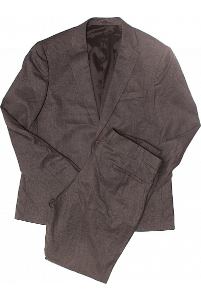 Pánský Společenský Oblek Šedý Vel. 56 | LAWRENCE GREY | obrázek 2