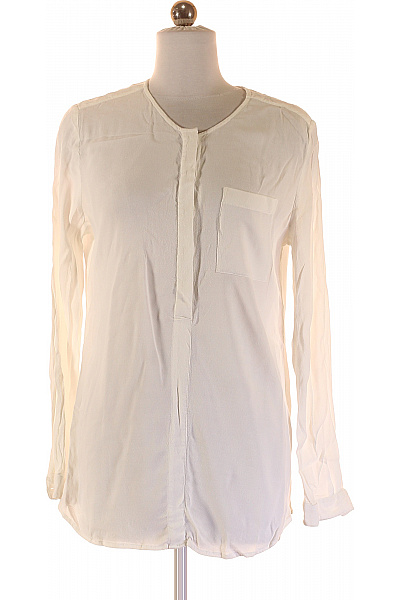  Halenka Jednobarevná Bílá Vel. 40 | OPUS | obrázek 2