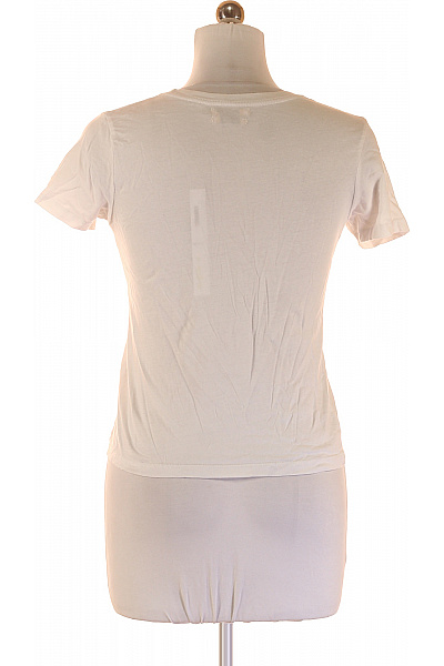 Dámské Tričko Bílé PULL&BEAR Vel. M | PULL&BEAR | obrázek 3