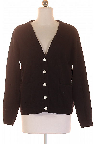 Zwillingsherz Dámský Cardigan Kašmírový Černý Vel. S | Zwillingsherz | obrázek 2