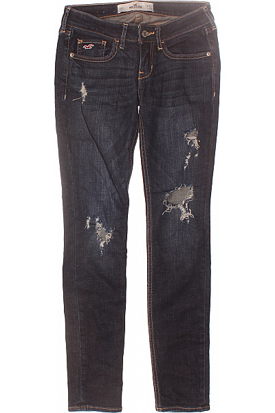 Hollister Roztrhané Dámské Džíny Modré Vel. 23/29