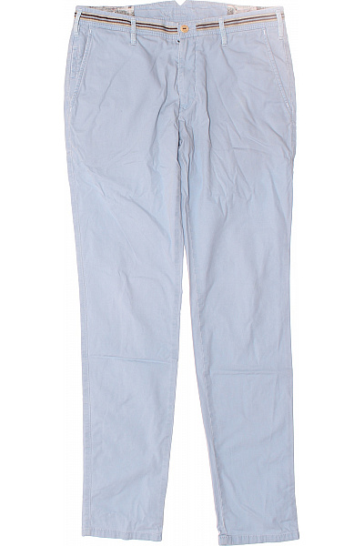 Pánské Chino Kalhoty Modré Second hand Vel. 32/34 | Unimoda | obrázek 2