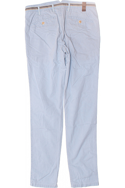 Pánské Chino Kalhoty Modré Second hand Vel. 32/34 | Unimoda | obrázek 3