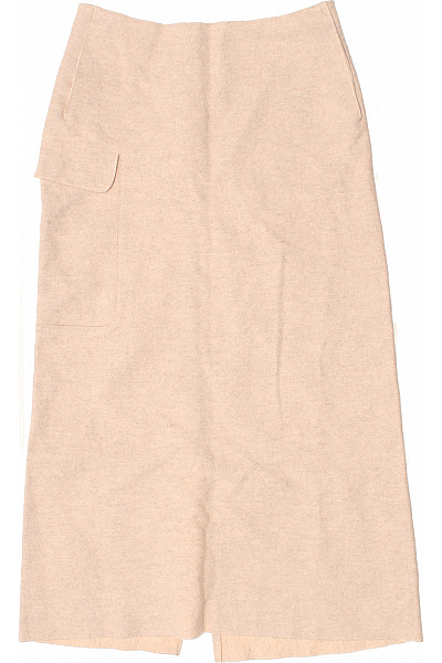 Donna Karan Sukně Vlněná Béžová | Donna Karan | obrázek 2