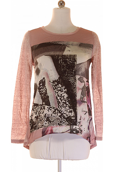 Dámské Tričko S Potiskem Růžové TAIFUN