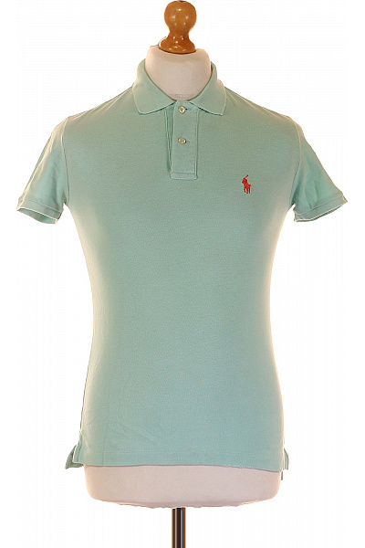 Ralph Lauren Pánské Tričko s Límečkem Zelené Vel. XS | Ralph Lauren | obrázek 2