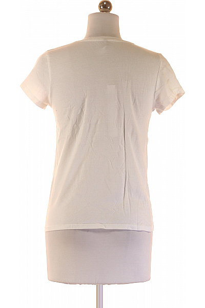 Dámské Tričko s Potiskem Bílé ONLY Vel. XS | ONLY | obrázek 3