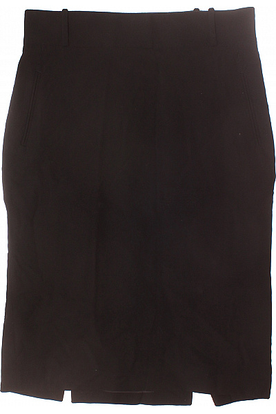 Balonová  Sukně Vlněná Černá Massimo Dutti Vel. 42