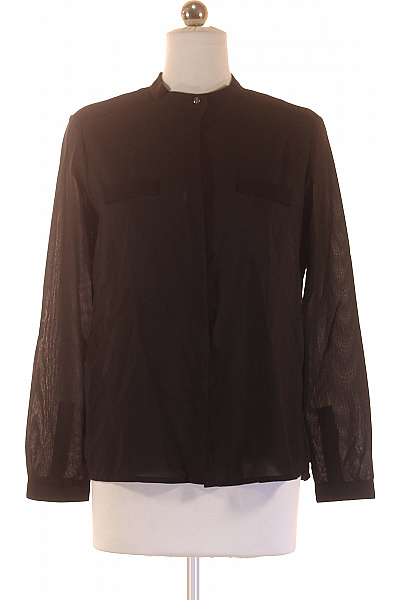 Společenská Dámská Košile Černá MANGO Second hand Vel. XS | MANGO | obrázek 2