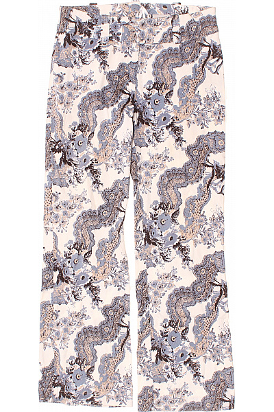 Dámské Kalhoty Rovné Modré MORE & Vel. 38 | MORE & MORE | obrázek 2