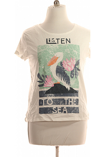 Dámské Tričko Bílé Esprit Second hand Vel. XL | Esprit | obrázek 2