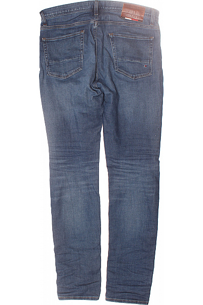 Pánské Rovné Džíny Modré TOMMY HILFIGER Second hand Vel. 32/34 | TOMMY HILFIGER | obrázek 2