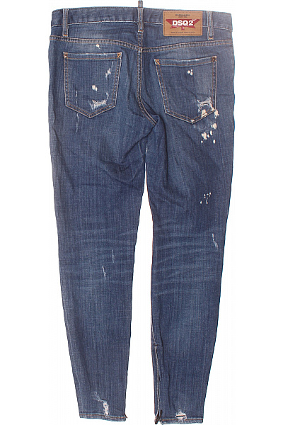 Roztrhané Dámské Džíny Modré Dsquared2 Second hand Vel. 44 | Dsquared2 | obrázek 2