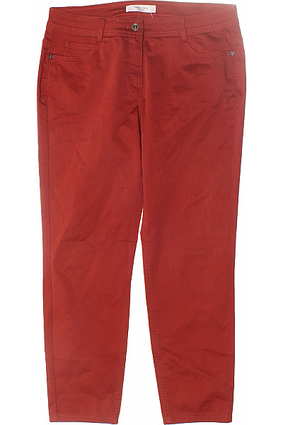 Dámské Kalhoty Hnědé GERRY WEBER Second hand Vel. 42