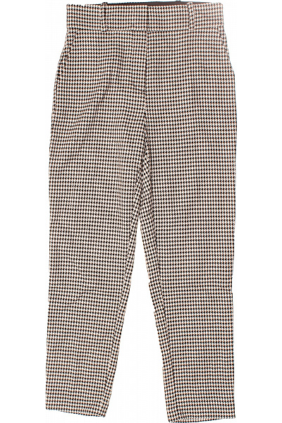 HALLHUBER Dámské Kalhoty Černobílé Vel. 36