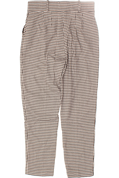 HALLHUBER Dámské Kalhoty Černobílé Vel. 36