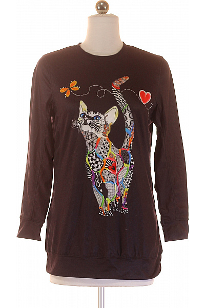 Dámské Tričko s Potiskem Černé Vel. S | Unimoda | obrázek 2