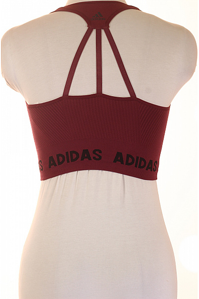 ADIDAS Dámská sportovní podprsenka bezešvá červená Vel. 34/36 | ADIDAS | obrázek 3