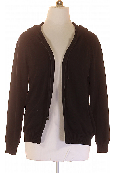 Pánský Cardigan Vlněný Černý LORENZO  Vel. 56