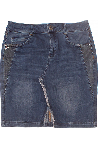 Mos Mosh Džínová  Sukně Modrá Vel. 27