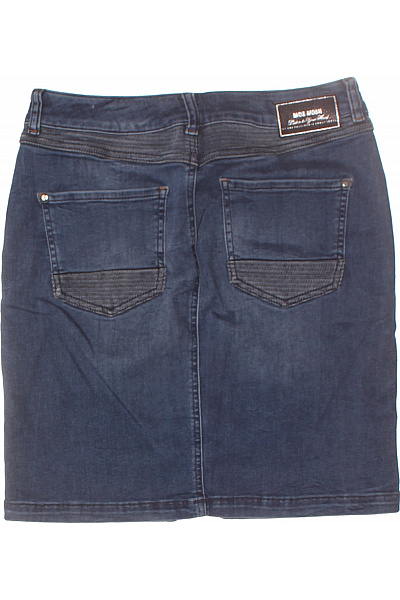 Mos Mosh Džínová  Sukně Modrá Vel. 27