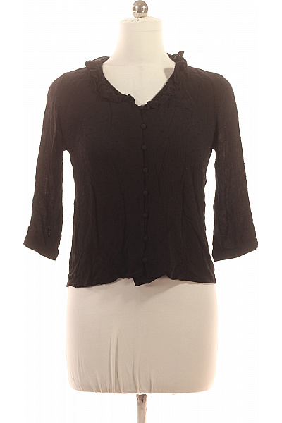 Společenská Dámská Košile Černá MANGO Second hand Vel. S | MANGO | obrázek 2