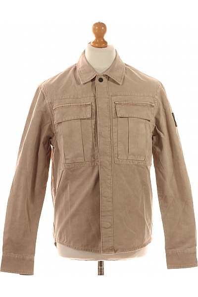 Calvin Klein Pánská Košile Jednobarevná Béžová Vel. S | Calvin Klein | obrázek 2