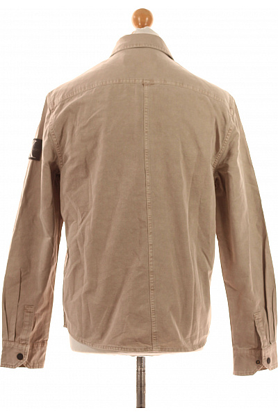 Calvin Klein Pánská Košile Jednobarevná Béžová Vel. S | Calvin Klein | obrázek 3