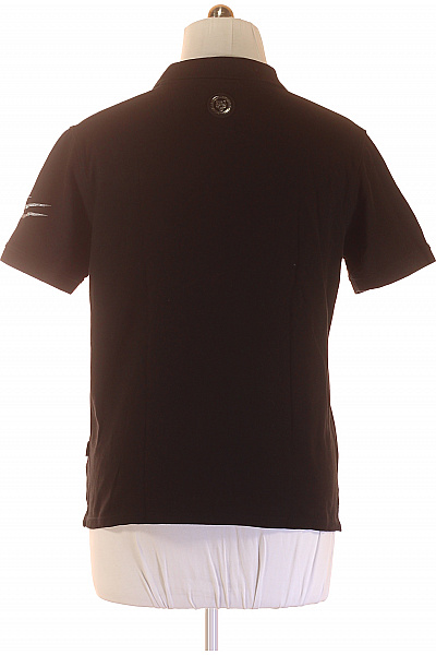 PLEIN SPORT Pánské Tričko Černé Second hand Vel. XXL | PLEIN SPORT | obrázek 2